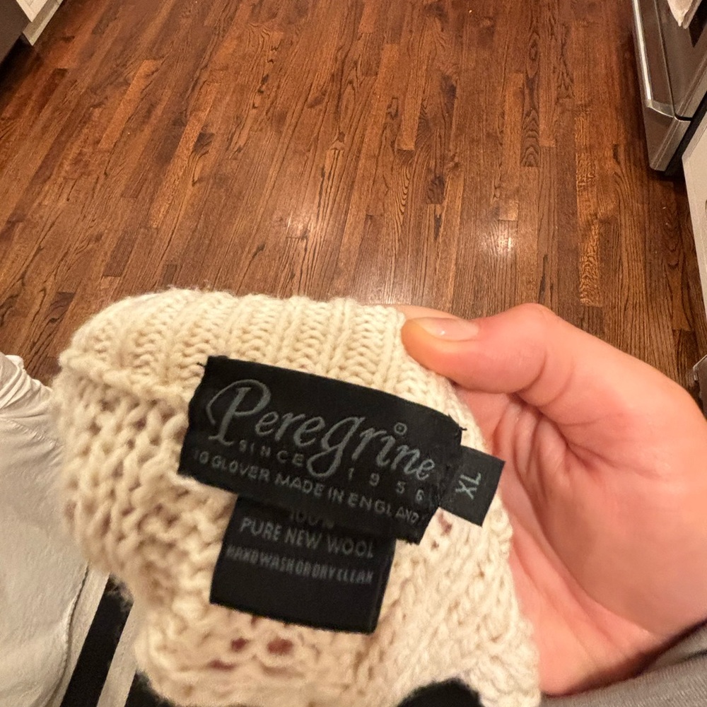 Irish Knit 100% Wool Sweater